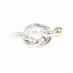  новый товар с отделкой новый такой же превосходный товар Tiffany vintage TIFFANY &amp; CO. SV925/K18YG комбинированный Rav узел кольцо кольцо аксессуары примерно 10 номер *4