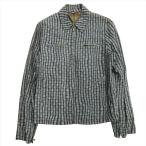 未使用品 ドルチェ&ガッバーナ ドルガバ DOLCE&GABBANA シングルライダース ジャケット スイングトップ 44 青 ブルー ネイビー メンズ◆8