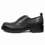 未使用品 コムデギャルソンオムプリュス COMME des GARCONS HOMME PLUS カウレザー ダービー シューズ PJ-K103-001-1-1 サイズ24cm ◆11