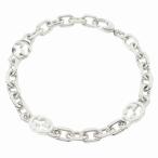  новый товар с отделкой новый такой же превосходный товар Gucci GUCCI Inter locking цепь браслет аксессуары SV925 620798 размер 18 *11