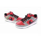 シュプリーム SUPREME ×NIKE ナイキ DUNK LOW PREMIUM SB SUPREME ダンク ロー 313170-600 28.5 レッド セメント ☆AA★ 210621/106