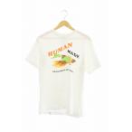 ヒューマンメイド HUMAN MADE 22SS FLYING DUCK T-SHIRT ダック カモ ロゴ プリント Tシャツ 半袖 M 白 ホワイト