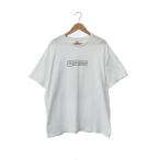 ショッピングシュプリーム シュプリーム SUPREME ×KAWS カウズ 21SS Choke Box Logo Tee チョーク ボックス ロゴ 半袖 Tシャツ L 白 ホワイト ブランド古着ベクトル