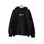 ショッピングシュプリーム シュプリーム SUPREME 23AW Box Logo Hooded Sweatshirt ボックス ロゴ フーデッド スウェットシャツ パーカー L 黒 ブラック ☆AA★ 25021