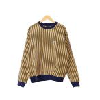 ステューシー STUSSY 21AW VERTICAL DOT STRIPED LS CREW バーティカル ドット ストライプ ロングスリーブ クルー 長袖 カットソー Tシャツ