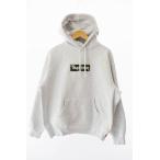 シュプリーム SUPREME 23AW Box Logo Hooded Sweatshirt ash Gery Camo カモ柄 ボックス ロゴ プルオーバー パーカー S グレー ブランド古