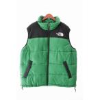 ザノースフェイス THE NORTH FACE HIMALAYAN VEST ヒマラヤン ダウン ベスト NF0A4QZ4 XXL ブラック グリーン ブランド古着ベクトル 中古☆