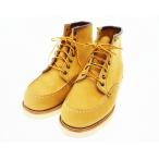 レッドウィング REDWING 00s 2000年製 2878 刺繍羽タグ アイリッシュセッター ブーツ US7 ベージュ ブランド古着ベクトル 中古▲250508 メ