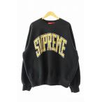シュプリーム SUPREME 23AW Inside Out Crewneck インサイドアウト ロゴ クルーネック スウェット トレーナー M 黒 ブラック ☆AA★ 250728