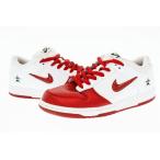 シュプリーム SUPREME ×NIKE ナイキ Dunk Low Varsity Red White ダンクロー CK3480-600 25 レッド ホワイト ブランド古着ベクトル 中古☆