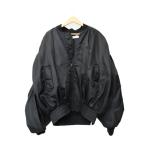  "теплый" белый OFF WHITE 20AW Skeleton Oversized Bomber Jacket каркас задний фото большой размер Bomber с хлопком жакет bru