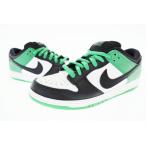 ナイキ NIKE SB DUNK LOW PRO BLACK AND CLASSIC GREEN ダンク ロー プロ BQ6817-302 26.5 グリーン ブランド古着ベクトル 中古▲■250801