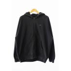 シュプリーム SUPREME 22AW Brim Zip Up Hooded Sweatshirt ブリム ジップアップ フーデッド スウェット パーカー L 黒 ブラック ☆AA★ 25
