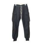  Rick Owens Rick Owens 19SS Cargo Jog cargo Jog draw -тактный кольцо шаровары 166-1-12218 50 чёрный черный *AA*251102