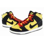 ナイキ NIKE SB DUNK HIGH PRO MAIZE AND BLACK ダンク ハイ メイズ アンド ブラック DB1640-001 29 イエロー ブランド古着ベクトル 中古▲