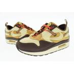  Nike NIKE ×TRAVIS SCOTT тигр vi s Scott AIR MAX 1 / CJ PS air max 1 Kids DN4169-200 22kaktas Brown *AA**^#2