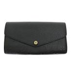 ルイヴィトン LOUIS VUITTON モノグラム アンプラント ポルトフォイユ サラ 二つ折り 長財布 M61182 ノワール 黒ブラック ☆AA★▲■251011