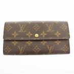 ショッピングLOUIS ルイヴィトン LOUIS VUITTON モノグラム ポルトフォイユ サラ 二つ折り 長財布 M61734 茶 ブラウン ブランド古着ベクトル 中古●▲■250929