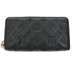 ショッピングVUITTON ルイヴィトン LOUIS VUITTON モノグラム エンボス ジッピーウォレット クッサン ラウンドファスナー 長財布 M81510 ノワール 黒ブラック☆A