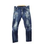 ショッピングディースクエアード ディースクエアード DSQUARED2 21SS MEDIUM WASH 4 TIDY BIKER JEANS ミディアム ウォッシュ タイディ バイカー ジーンズ デニム S74LB0873