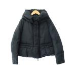 モンクレール MONCLER ORNE GIUBBOTTO ボリュームカラー ショート丈 フリル ダウン ジャケット 020934534600 53082 1 紺ネイビー 251029 レ