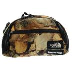  Supreme SUPREME ×The North Face North лицо 16AW Roo II Lumbar Pack Leaves Ran балка упаковка Lee bs.. лист талия bote