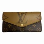 ルイヴィトン LOUIS VUITTON モノグラム ジャイアント ポルトフォイユ サラ 二つ折り 長財布 M80726 ☆AA★▲■260128 メンズ レディース