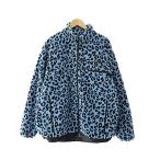 ワコマリア WACKO MARIA 23SS LEOPARD BOA FLEECE JACKET ロゴ刺繍 レオパード ヒョウ柄 ボア フリース ジャケット ブルゾン 23SS-WMO-OD01