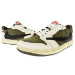 ナイキ NIKE ×TRAVIS SCOTT トラヴィス スコット AIR JORDAN 1 LOW Reverse Olive エア ジョーダン 1 ロー リバース オリーブ DM7866-200