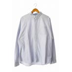 シュプリーム SUPREME 21SS Stripe Oxford Shirt ストライプ オックスフォード 長袖 シャツ XL 青 ブルー ブランド古着ベクトル 中古☆AA★