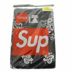 シュプリーム SUPREME ×Hanes ヘインズ Bandana Tagless Tees (2Pack) バンダナ タグレス 2枚セット 半袖Tシャツ L黒ブラック ☆AA★26021