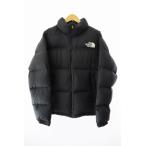 ザノースフェイス THE NORTH FACE Nuptse Jacket ロゴ刺繍 ヌプシ ダウン ジャケット ND92234 XL 黒 ブラック ブランド古着ベクトル 中古26