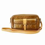 ルイヴィトン LOUIS VUITTON ヴェルニ クリスティMM モノグラム ショルダー バッグ M91109 ブロンズ ブランド古着ベクトル 中古●▲■26021