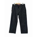  Supreme SUPREME 21SS Work Pant Black Stripe черный полоса рабочие брюки 30 чёрный черный *AA*260324 мужской 