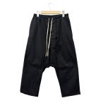  Rick Owens Rick Owens 17SS draw -тактный кольцо шаровары RU17S9381-TE 48 чёрный черный бренд б/у одежда bektoru б/у *AA*260524