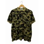 �A�x�C�V���O�G�C�v A BATHING APE 1ST CAMO POLO SHIRT �t�@�[�X�g �J�� ���� ���S ���� �|���V���c 001P0G301001X L �J�[�L 260816 ����