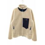 パタゴニア Patagonia CLASSIC RETRO-X JACKET S 23056 クラシック レトロX ジャケット ボア フリース ベージュ【ブランド古着ベクトル】24