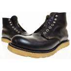 レッドウィング REDWING CLASSIC ROUND 8165 刺?羽タグ 2000年製 USA製 プレーントゥ 8 1/2 Dワイズ ワークブーツ ブラック 【ブランド古着