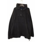 Yeezy Gap SATEEN ANORAK HOODIE BLACK M 471395-00-1 イージー サテン アノラック フーディ パーカー ブラック 【ブランド古着ベクトル】