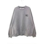 ナイキ NIKE × STUSSY FLEECE CREW GREY XL DO9337-063 ステューシー フリース クルーネック スウェット トレーナー オーバーサイズ グレ