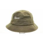 ショッピングsupreme シュプリーム SUPREME GORE-TEX CRUSHER OLIVE M/L ゴアテックス クラッシャー オリーブ スクリプト ロゴ バケット ハット 帽子 ☆AA★▲25