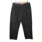 シュプリーム SUPREME 24AW CHINO PANT OVERDYED LABELS BLACK SIZE 32 チノ パンツ オーバーダイ ラベル プリント チノパン ブラック ☆AA