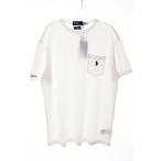 ラルフローレン RALPH LAUREN × Ron Herman CLASSIC FIT TEE WHITE M ロンハーマン アースポロ Tシャツ 半袖 ホワイト 【ブランド古着ベク