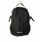 シュプリーム SUPREME 18SS BACKPACK BLACK バックパック リュック ブラック 【ブランド古着ベクトル】☆AA★▲250627 メンズ