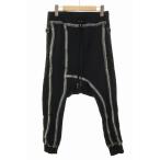  Boris bi Jean sabeliBORIS BIDJAN SABERI DROP CROTCH PANTS LONGJOHN2.2 BLACK M ST-F0406C Drop черный chi брюки Long John bla