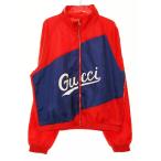 グッチ GUCCI LOGO NYLON JACKET RED サイズ4
