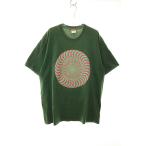 シュプリーム SUPREME × SPITFIRE 18SS CLASSIC SWIRL TEE GREEN XL スピットファイア クラシック スウォール Tシャツ 半袖 グリーン ☆AA