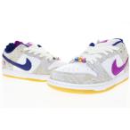 ナイキ NIKE × RAYSSA LEAL SB DUNK LOW PRM RL PURE PLATINUM/DEEP ROYAL BLUE 28cm FZ5251-001 ライッサ レアウ エスビー ダンク ロー