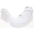 ナイキ NIKE × SUPREME AIR FORCE 1 MID SP WHITE 27.5cm FZ8784-100 シュプリーム エア フォース ミッド ホワイト 【ブランド古着ベクト