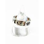 WOLFMAN BRS RING SILVER925 #15 Brother Wolf кольцо розовое золото белый Stone серебряный 925 15 номер кольцо ^#250826 мужской reti